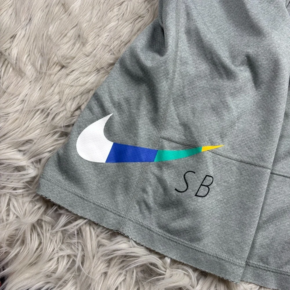 Nike SB Men's M Gray Sunday Shorts‎ Skate Skateboarding Pockets